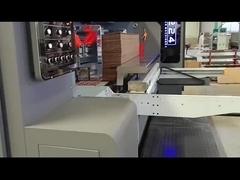 1-5色印刷と300-800mmプリンターローラーを持つカスタマイズ可能なピザボックス製造機械