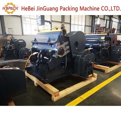 Pizza Box Corrugated Box Die Cutting Machine Multi Purpose Black