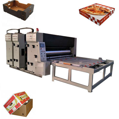 Corrugated Paper 60pcs/Min Flexo Printing Equipment For Carton Box