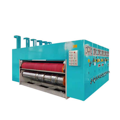 CE Automatic 2 Color Printer Slotter Die Cutter Making Machinery