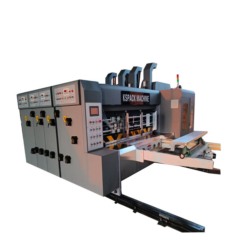 Shipping Box Making Machine Price Small Corrugated Carton Box Printing Slotting die-cutting Machine