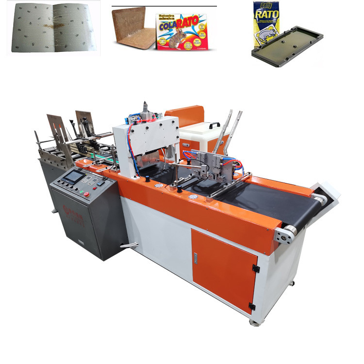 Heavy Book Rat Pad Making Machine Sticky Trap Hot Melt Coating Glue Full Automatic